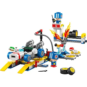 LEGO® Super Mario™ 72035 – Mario Kart™: Garajul lui Toad