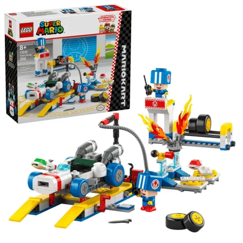 LEGO® Super Mario™ 72035 – Mario Kart™: Garajul lui Toad