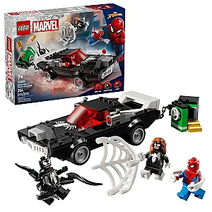 LEGO® Marvel 76309 - Mașina sport a lui Venom vs. Spider-Man
