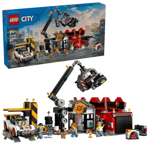 LEGO® City 60472 – Roncstelep autókkal