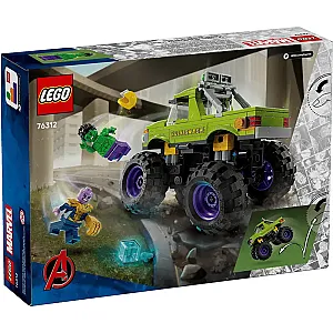 LEGO® Marvel 76312 – Monster truck-ul lui Hulk vs. Thanos