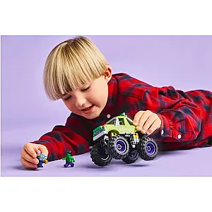 LEGO® Marvel 76312 – Monster truck-ul lui Hulk vs. Thanos
