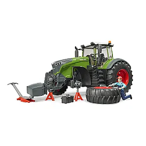 BRUDER 04041 – Fendt 1050 Vario szerelővel és műhelyfelszereléssel