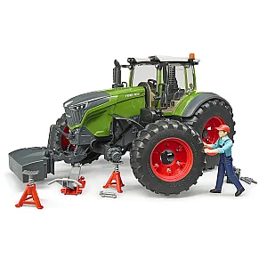 BRUDER 04041 – Fendt 1050 Vario szerelővel és műhelyfelszereléssel