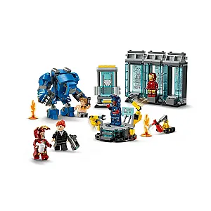 LEGO® Marvel 76315 – Laboratorul lui Iron Man: Sala armurilor