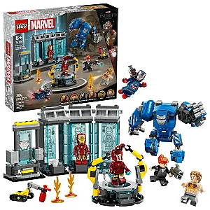 LEGO® Marvel 76315 – Laboratorul lui Iron Man: Sala armurilor