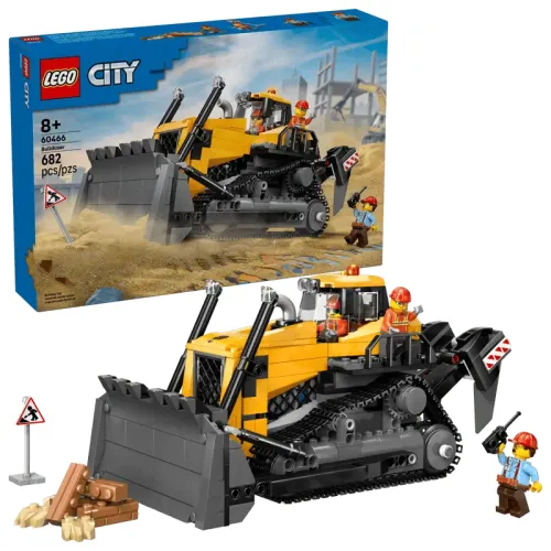 LEGO® City 60466 - Sárga buldózer 