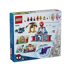 LEGO® Marvel 10794 - Cartierul general al echipei Spidey cu lansator de pânză