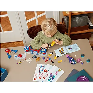 LEGO® Marvel 10794 - Cartierul general al echipei Spidey cu lansator de pânză