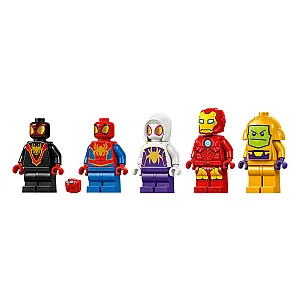 LEGO® Marvel 10794 - Cartierul general al echipei Spidey cu lansator de pânză