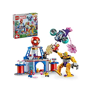 LEGO® Marvel 10794 - Cartierul general al echipei Spidey cu lansator de pânză