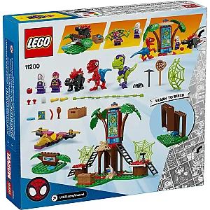 LEGO® Marvel 11200 - Bătălia dintre Spider-Man și Gobby-Raptor la baza din copac