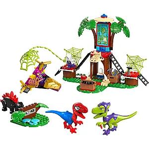 LEGO® Marvel 11200 - Bătălia dintre Spider-Man și Gobby-Raptor la baza din copac