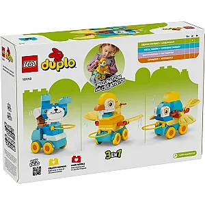 LEGO® DUPLO® 10448 - Animale pe roți 3 în 1