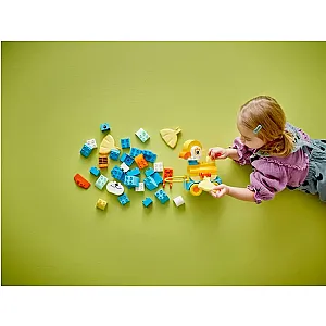 LEGO® DUPLO® 10448 - Animale pe roți 3 în 1