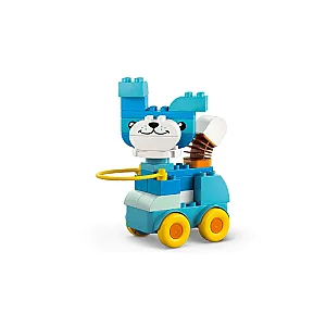 LEGO® DUPLO® 10448 - Animale pe roți 3 în 1