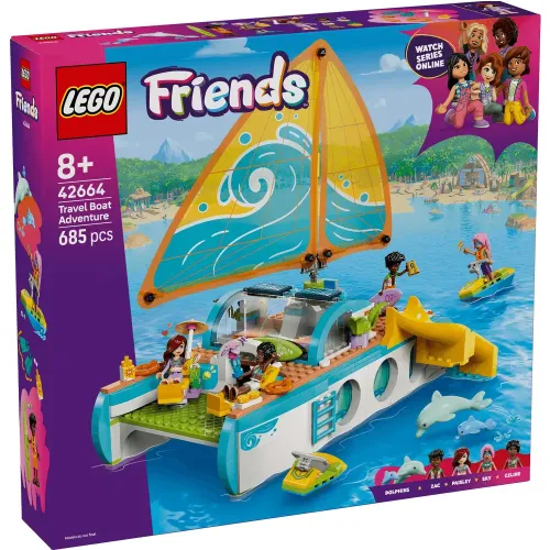 LEGO® Friends 42664 – Hajós kirándulás és kaland