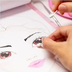 TOPModel Mapă creativă pentru machiaj cu paletă 1-13164