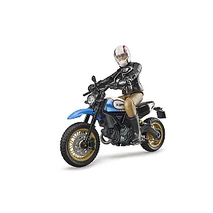 Bruder Ducati Scrambler Desert Sled motoros figurával 63051