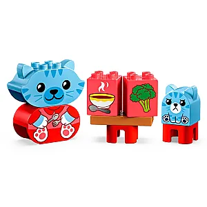 LEGO® DUPLO® 10414 - Rutina zilnică: cină și somn