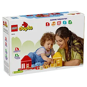 LEGO® DUPLO® 10414 - Rutina zilnică: cină și somn