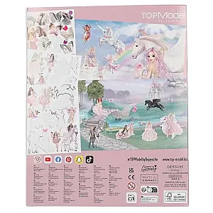 TOPModel Stickerworld – Album cu stickere VIVA VIOLET 1-13443
