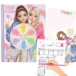 TOPModel Mood Colouring Book With Light – Carte de colorat cu lumini 1-13352