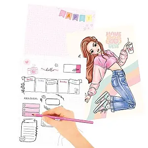 TOPModel Mood Colouring Book With Light – Carte de colorat cu lumini 1-13352