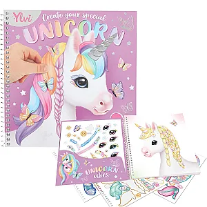 Ylvi – Unicorn Dress Me Up matricás foglalkoztató 1-13750
