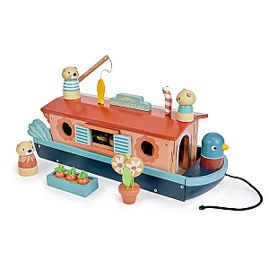 Tender Leaf Toys – Barca familiei de vidre TL8389