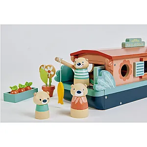 Tender Leaf Toys – Barca familiei de vidre TL8389