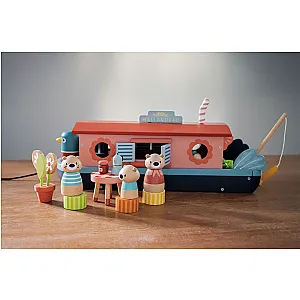 Tender Leaf Toys – Barca familiei de vidre TL8389