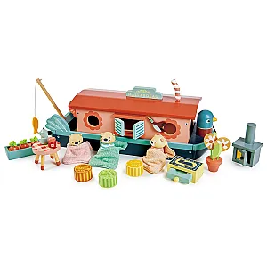 Tender Leaf Toys – Barca familiei de vidre TL8389