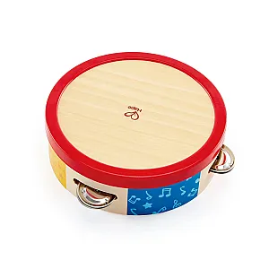 Hape Tap-Along Tambourine – Tamburin din lemn