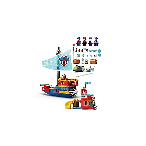 LEGO® Marvel 11208 - A pókcsapat kalózhajója 