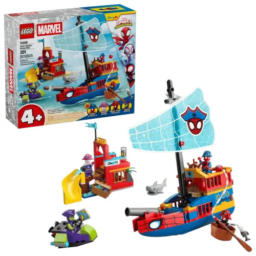 LEGO® Marvel 11208 - Echipa Spidey și Corabia Piraților