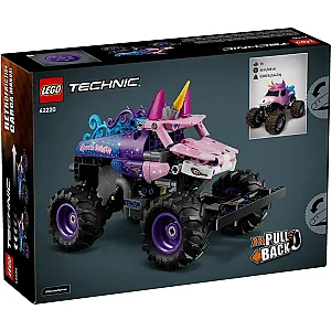 LEGO® Technic 42220 - Monster Jam™ Sparkle Smash™, hátrahúzhatós 