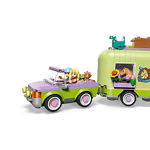 LEGO®  Friends 42695 - Ló- és csikószállító utánfutó
