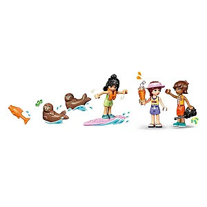 LEGO® Friends 42699 - Casă pe plajă cu foci