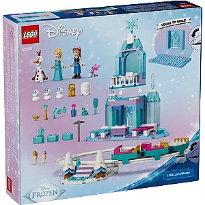LEGO® Disney™ 43281 - Castelul de gheață al Elsei și aventuri cu sania