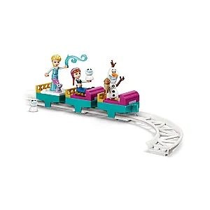 LEGO® Disney™ 43281 - Castelul de gheață al Elsei și aventuri cu sania