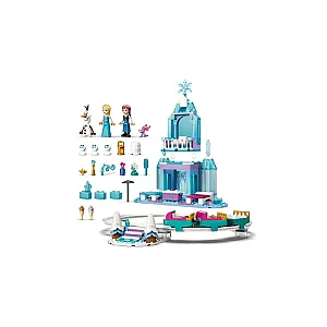 LEGO® Disney™ 43281 - Castelul de gheață al Elsei și aventuri cu sania
