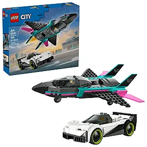 LEGO® City 60489 - Szuperautó vs. repülő verseny