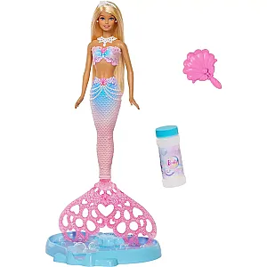 Barbie Bubble Sparkle Mermaid păpușă cu funcție de bule