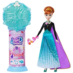 Disney Frozen Jewel Reveal Anna divatbaba és kiegészítők