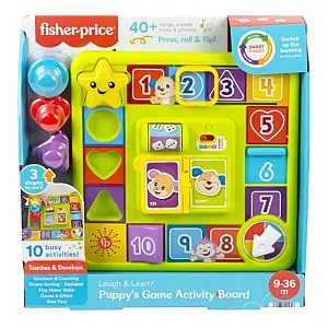 Fisher-Price Tabletă interactivă pentru bebeluși (maghiară, engleză, poloneză, cehă, slovacă)
