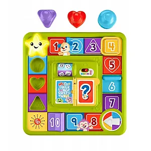 Fisher-Price Tabletă interactivă pentru bebeluși (maghiară, engleză, poloneză, cehă, slovacă)