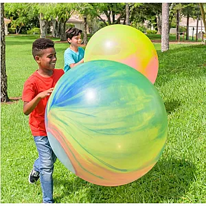 Tie Dye Groovy Wubble – 75 cm, albastru
