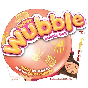 Hyper Wubble cu schimbare de culoare – din roșu în galben