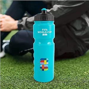 Hy-Pro műanyag kulacs, FIFA – 750 ml, kék